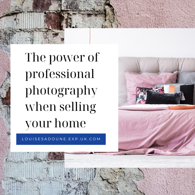 Professional photography when selling your home